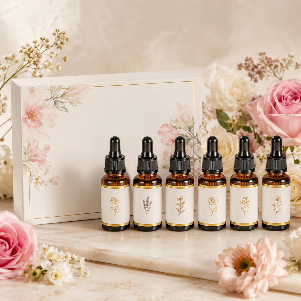 Essential Oils Set — 6 Pure Aromatherapy Oils
