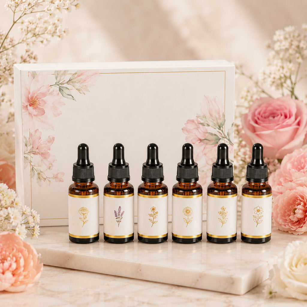 Essential Oils Set — 6 Pure Aromatherapy Oils