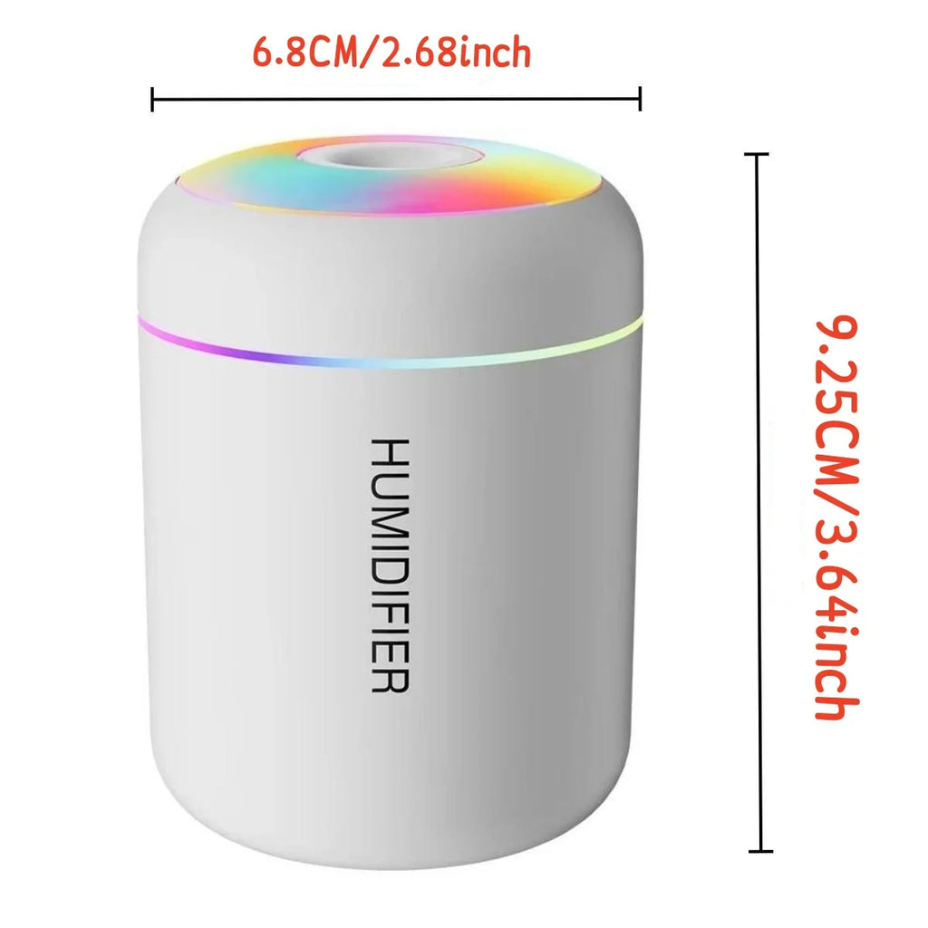 Mini Aroma Humidifier & Air Purifier — USB