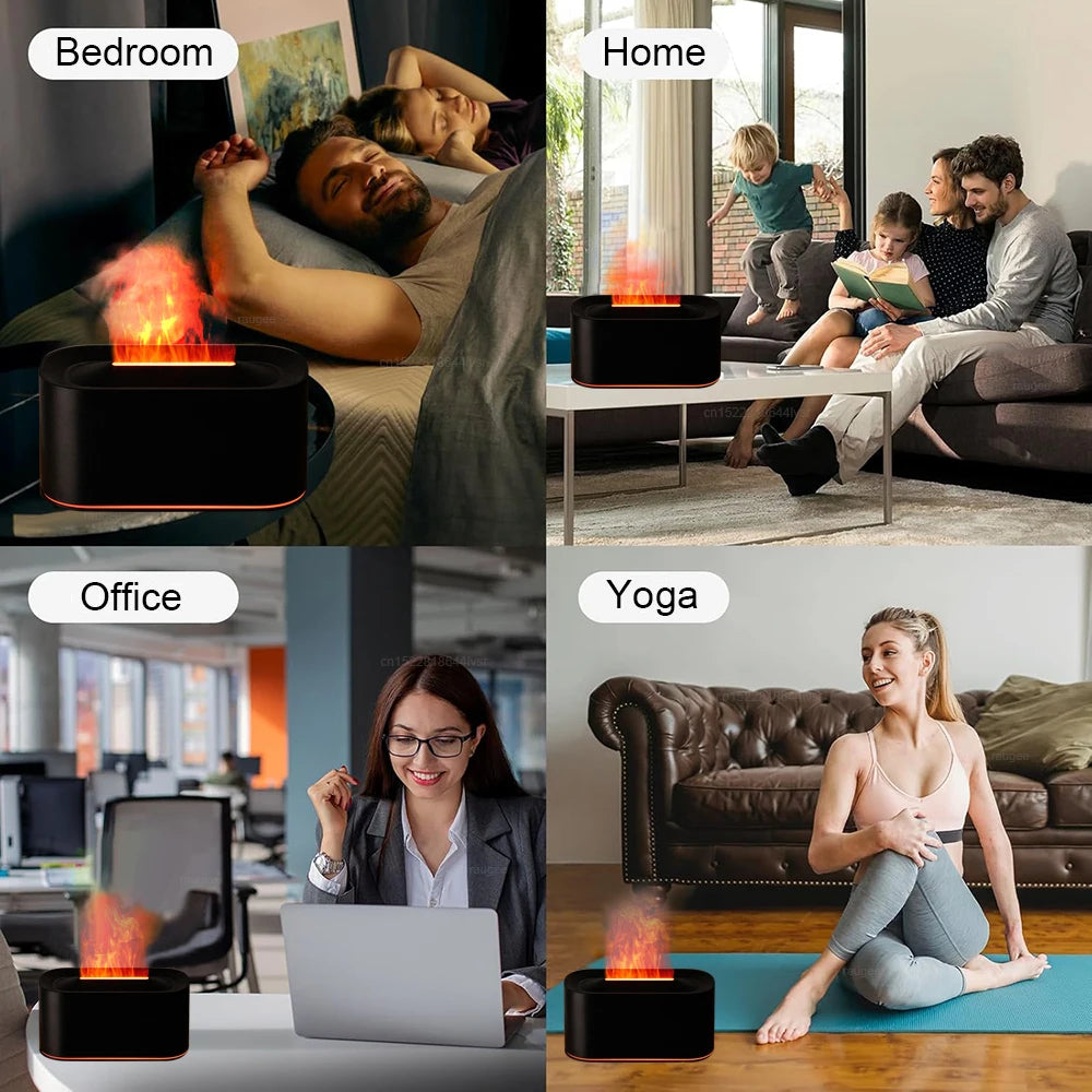 Aroma Flame Humidifier & Diffuser